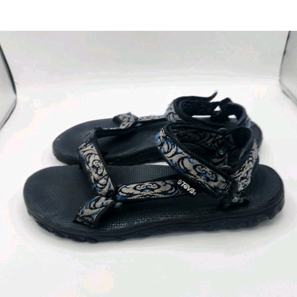 Teva Hurricane 1535 Gray Blue Adjustable Straps Mens Size 10 - Picture 7 of 10